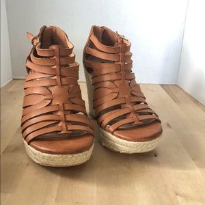 TORRID wedge platform gladiator sandal